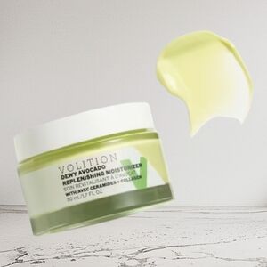 Volition Dewy Avocado Replenishing Moisturizer - Light Green NIB 1.7 Oz/50 Ml